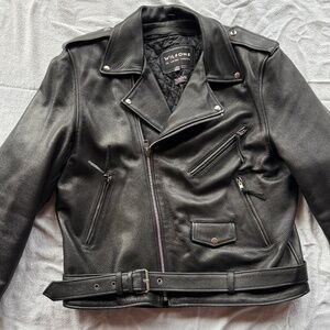 Men’s Wilson Leather Motorcycle Jacket